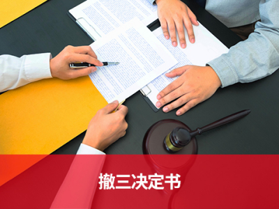 8210603号撤三决定书